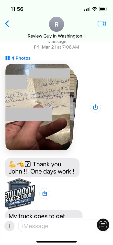 A student's own message about the work they won