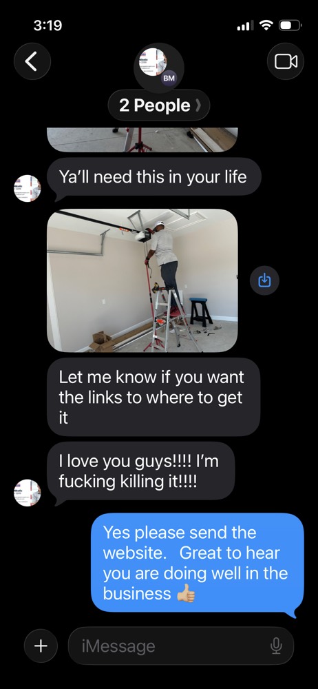 A student's own message about the work they won