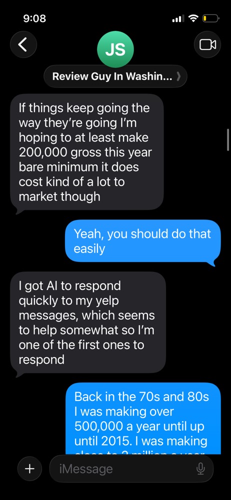 A student's own message about the work they won