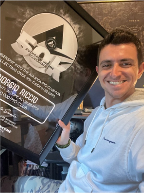 Giorgio Riccio, Business Coaching client