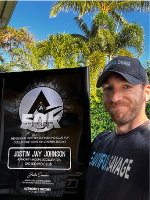 Justin Jay Johnson, Software Sales Coaching client