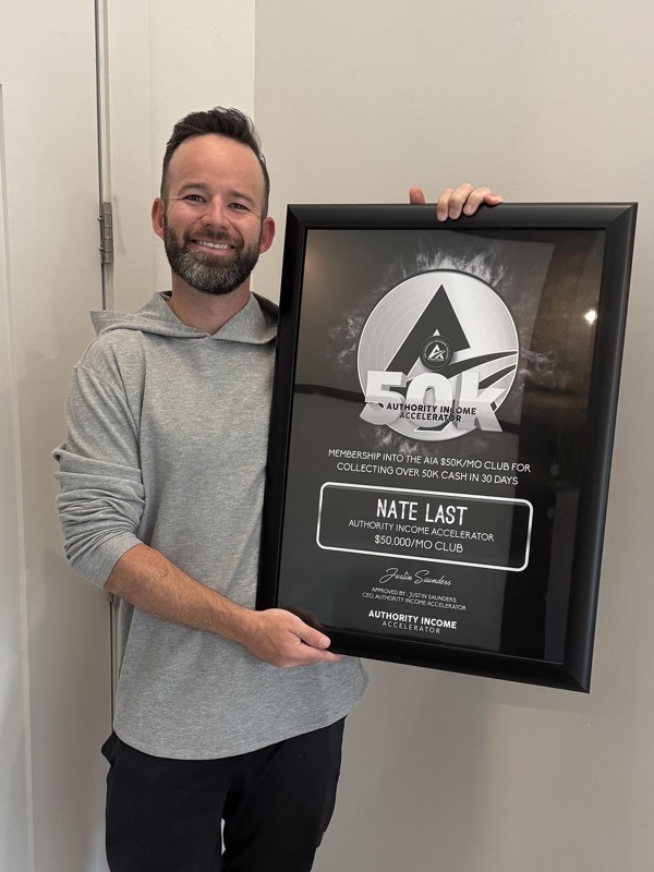 Nate Last, Online Coaching client