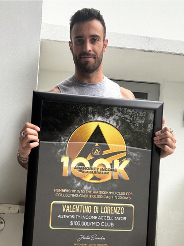 Valentino Di Lorenzo, Soccer Mindset Coaching client